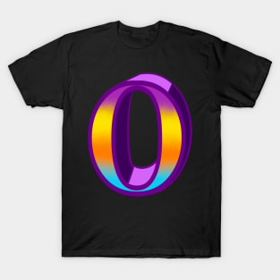 Top 10 best personalised gifts 2022  - Letter O ,personalised,personalized with pattern T-Shirt